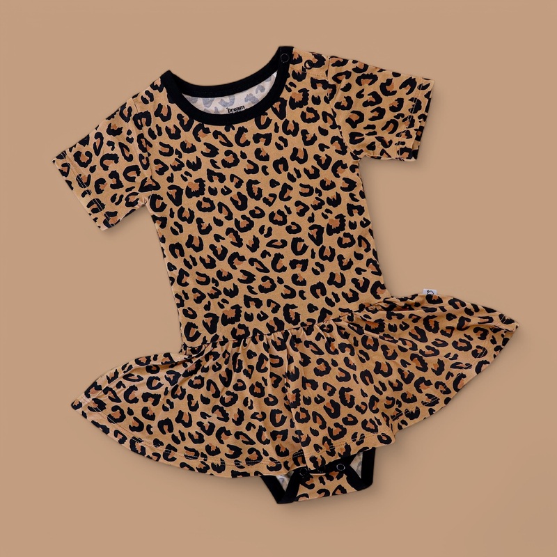 LEOPARD DREAM BODYSUIT DRESS|3-6M|6-12M|12-18M|18-24M|2T