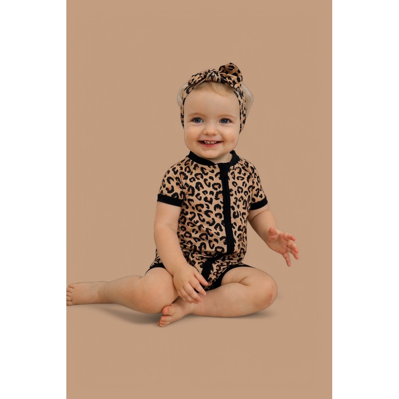LEOPARD DREAM SHORTIE|0-3M|3-6M|6-12M|12-18M|18-24M|2T|3T