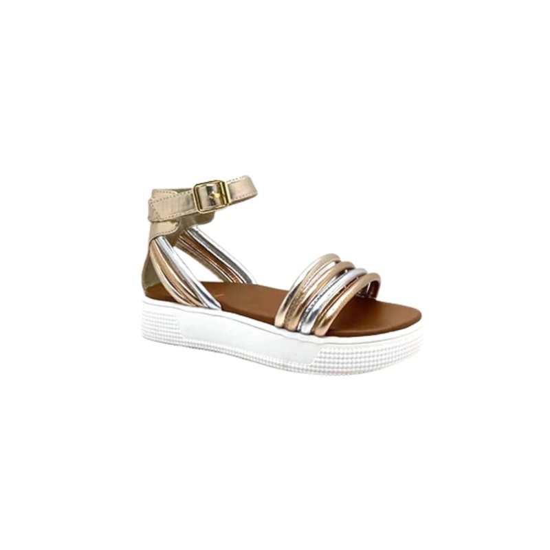 Mia Kids Crisanta Sandal|Pale Gold|13|1|2.|3|4|5