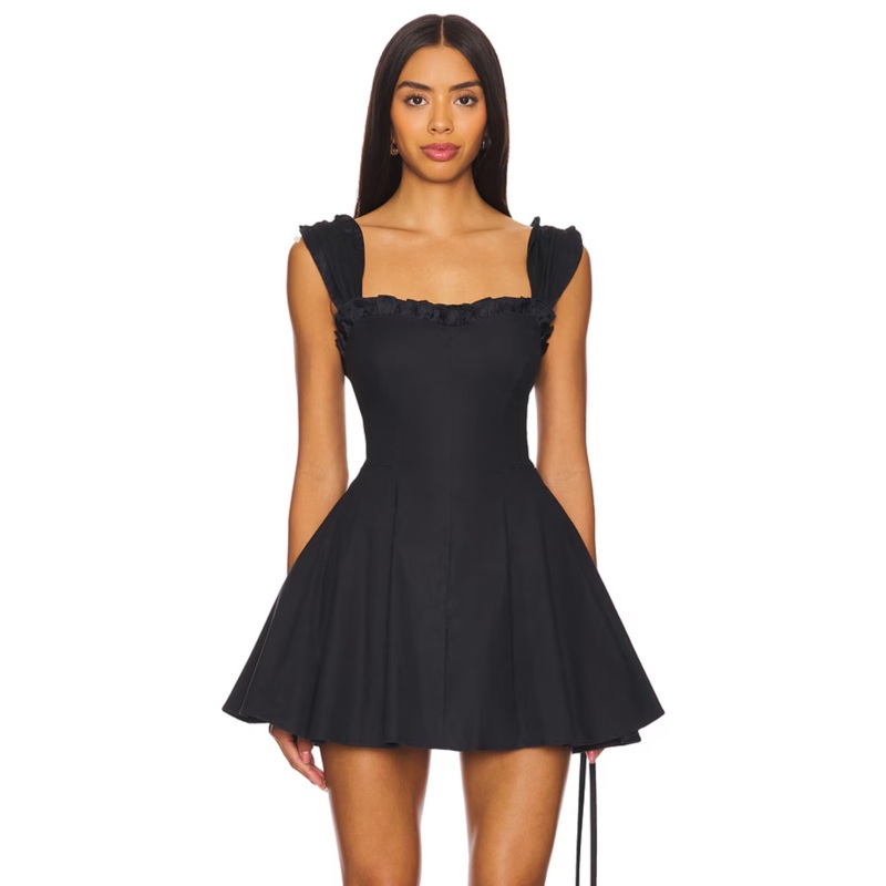 Midnight Magic Mini Dress|BLACK COMBO|RED DAHLIA COMBO|XS|S|M