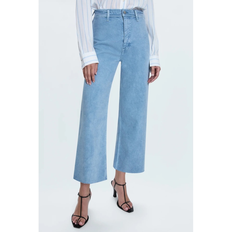 Penny High Rise Wide Leg Jean|Frost Blue|24|25|26|27|28|29