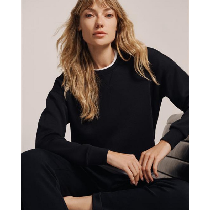 SPANX AirEssentials Crewneck|X-Small|Small|Medium|Large|X-Large|Black