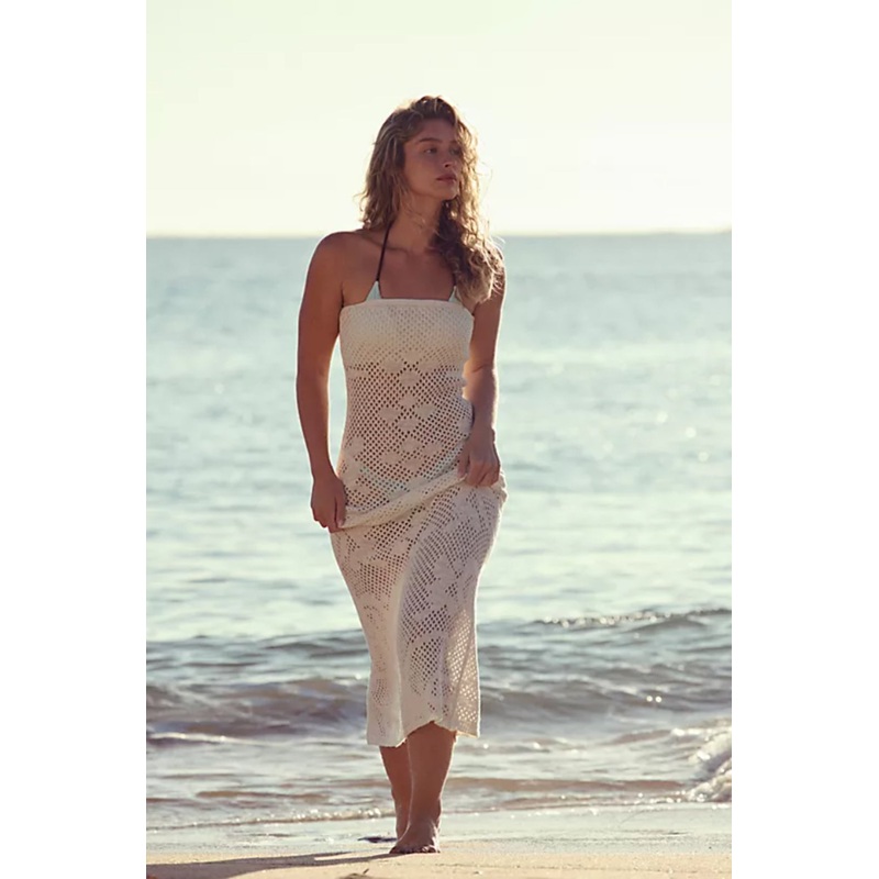 Starla Fauxchet Midi|Ivory|XS|S|M