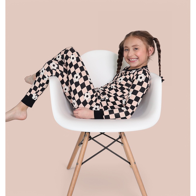 RETRO DAISY CHECKS DREAM SET|12-18M|18-24M|2T|3T|4T|5/6|7/8|9/10|12/14