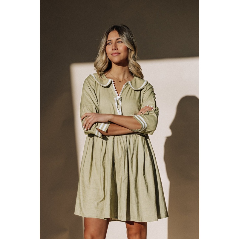 Samantha Linen Dress|S|M|L