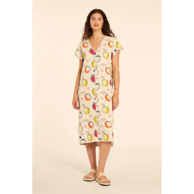 Summer Fruits Dress|Beige|XS|S|M|L|XL