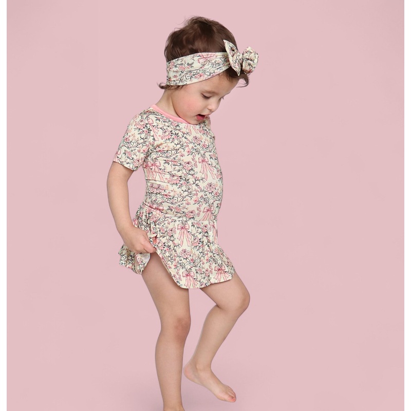 VICTORIAN BLOOM DREAM BODYSUIT DRESS