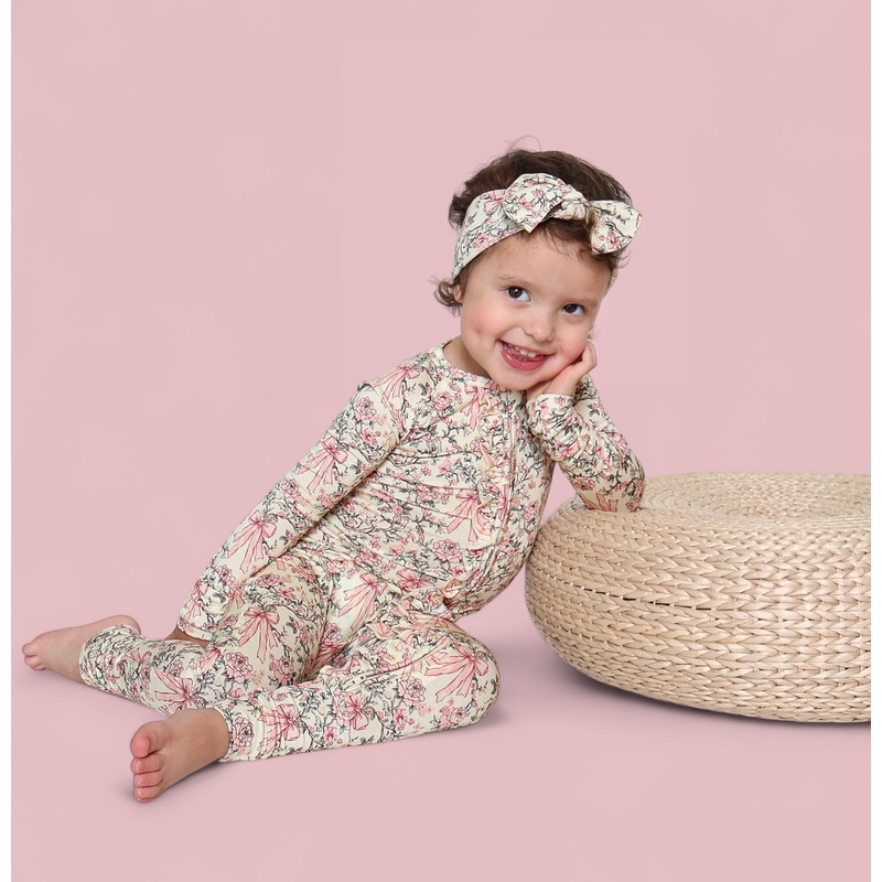 VICTORIAN BLOOM DREAM RUFFLE ROMPER