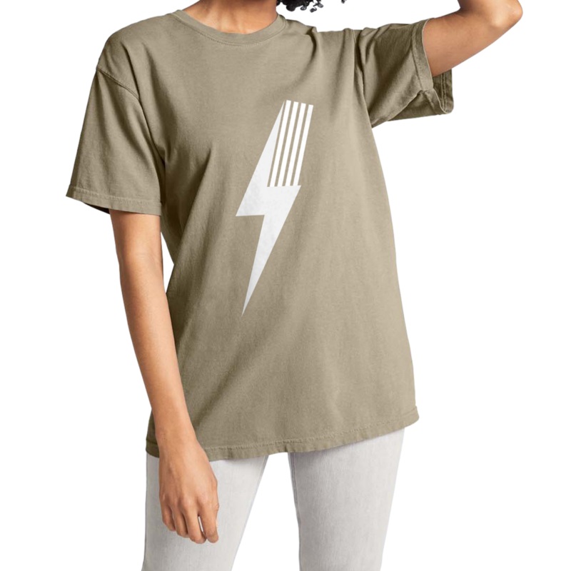ADULT SPARK TEE – BEIGE|XS|S|M|L|XL|2XL|Beige
