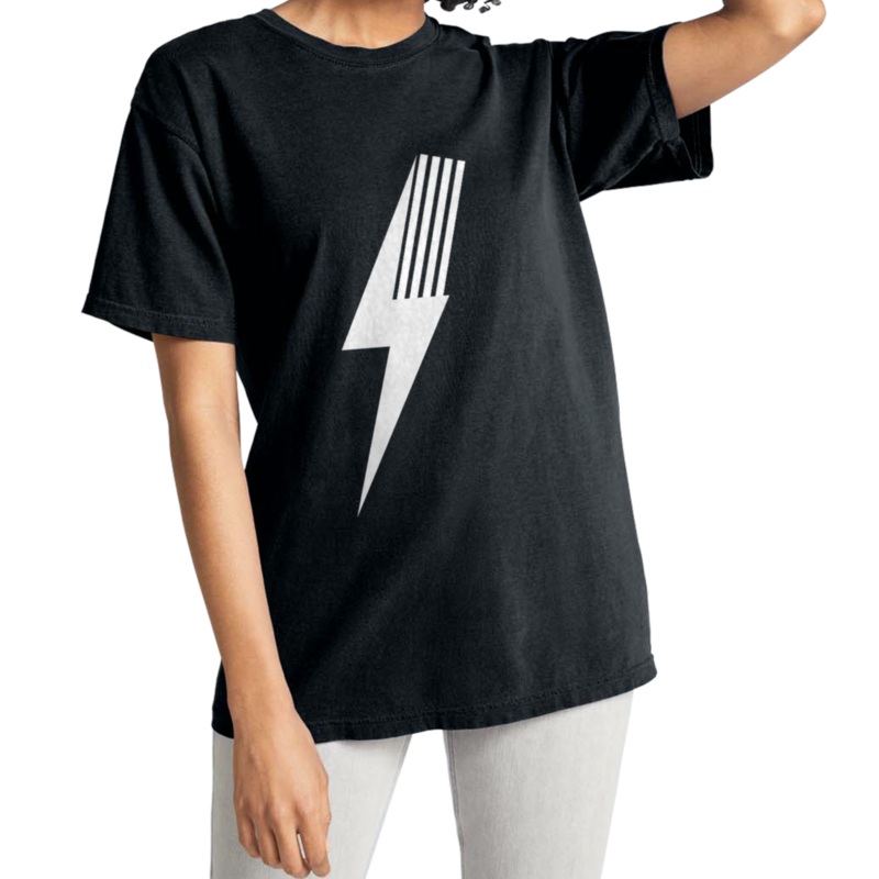 ADULT SPARK TEE – BLACK|XS|S|M|L|XL|2XL|Black