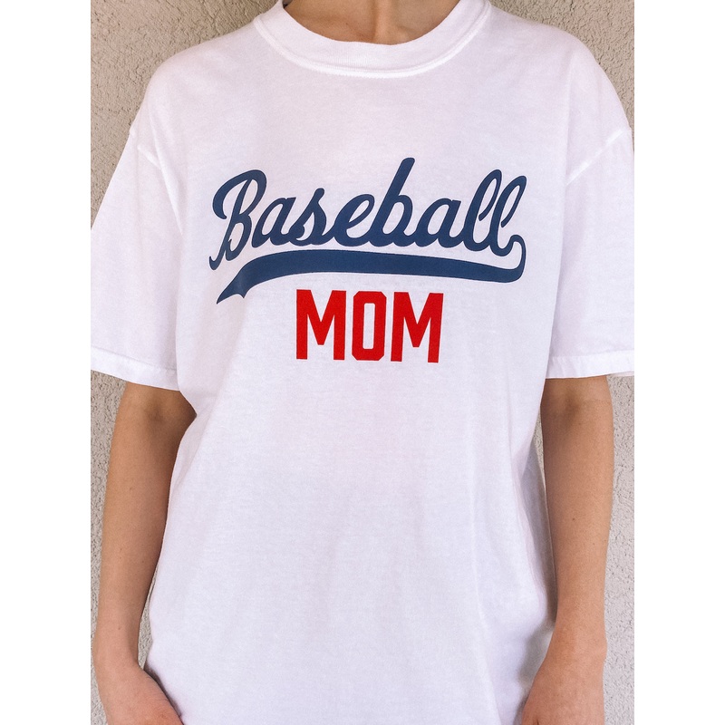 baseball mom tee|S|M|L|XL|2XL|3XL
