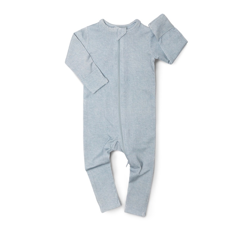 Light Blue Denim Print LUXIE|Newborn|0-3m|3-6m|6-12m|12-18m|18-24m