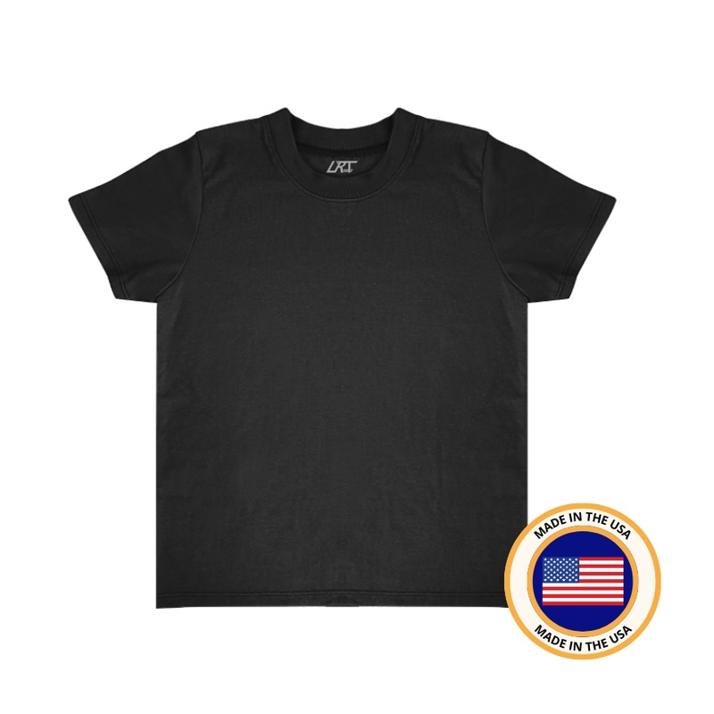 RAD ORGANICS COTTON TEE – BLACK