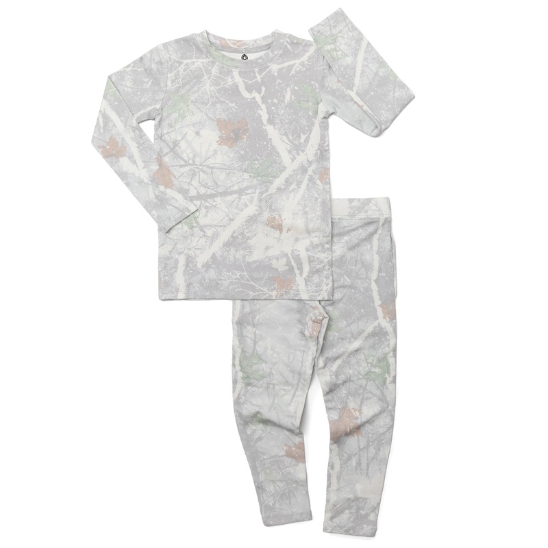 Snow Camo Bamboo Two-Piece Set