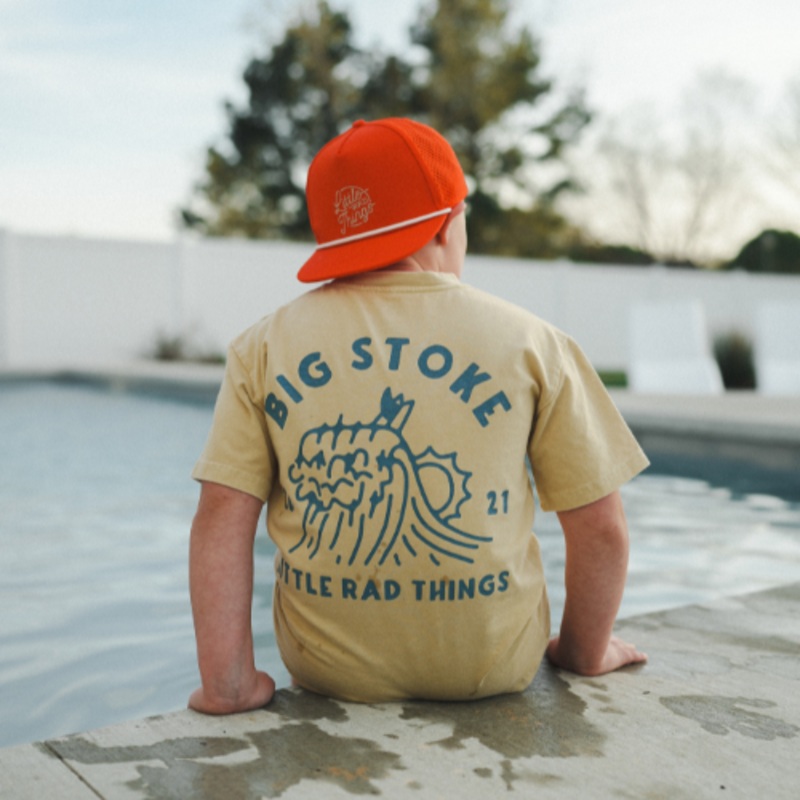 THE CLOUDBREAK TEE – YELLOW BEIGE