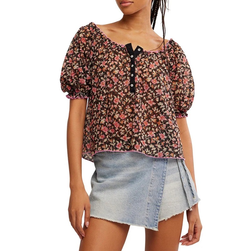 Astra Peasant Top|Extra Small|Small|Medium|Large