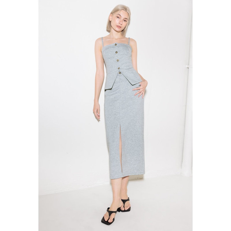 LOVELY BY NATURE KNIT MIDI SKIRT