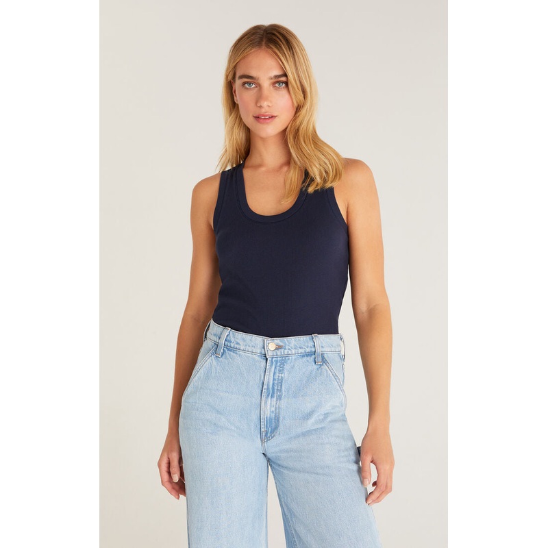 Sirena Rib Tank Navy|Extra small|Small|Medium|Large
