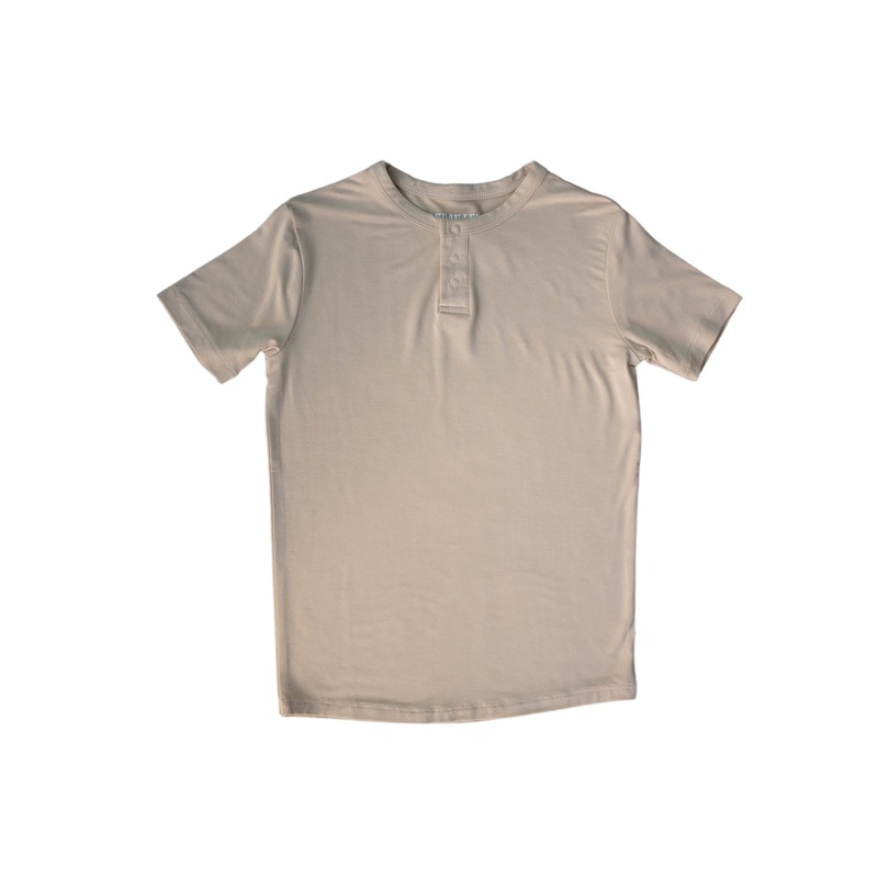 Tan | Everyday Boy’s Henley|6/7Y|8/9Y|10/12Y|Tan|Onyx|Cream|Brown|Green