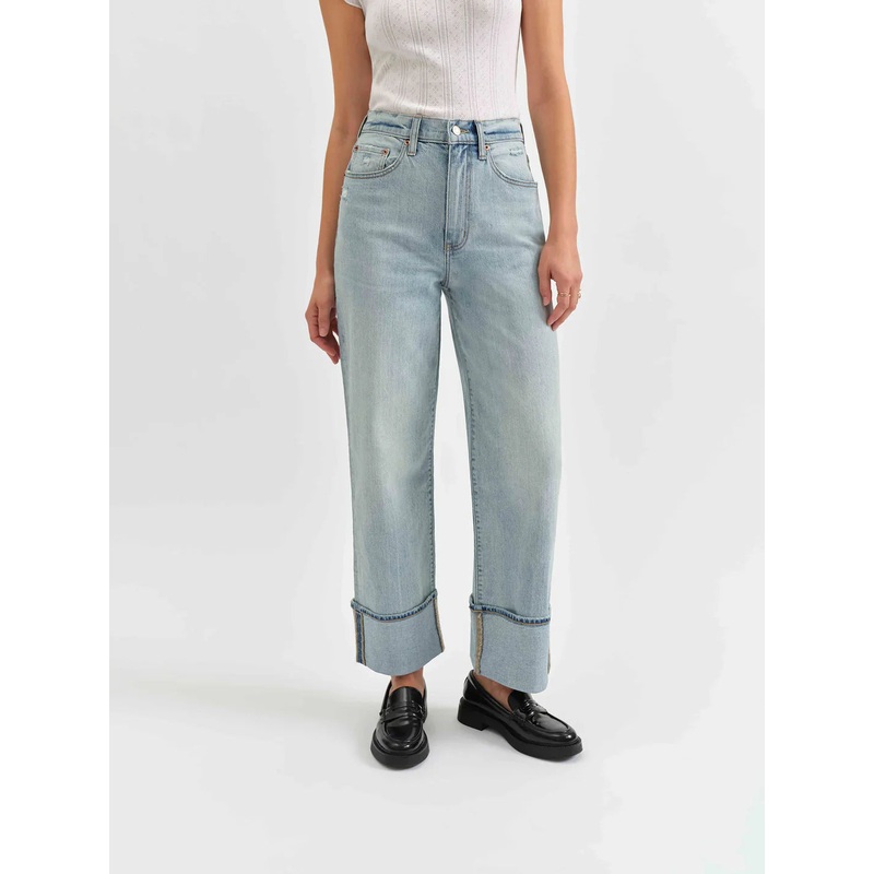 Daze Cuff Denim Light|24|25|26|27|28|29