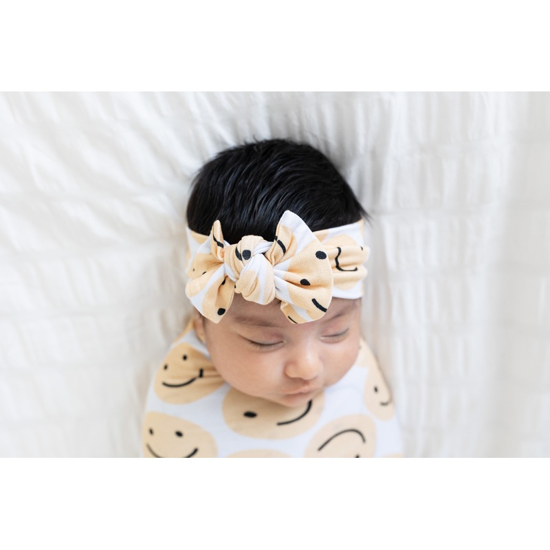 Happy Face Knot Bow