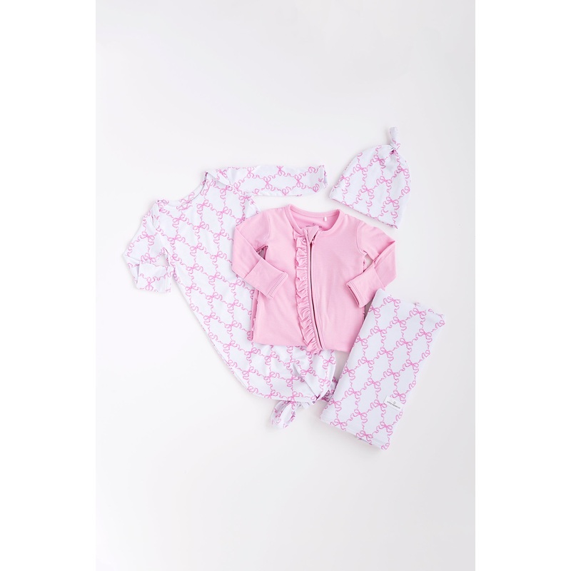 Pink Bow Baby Bundle Box