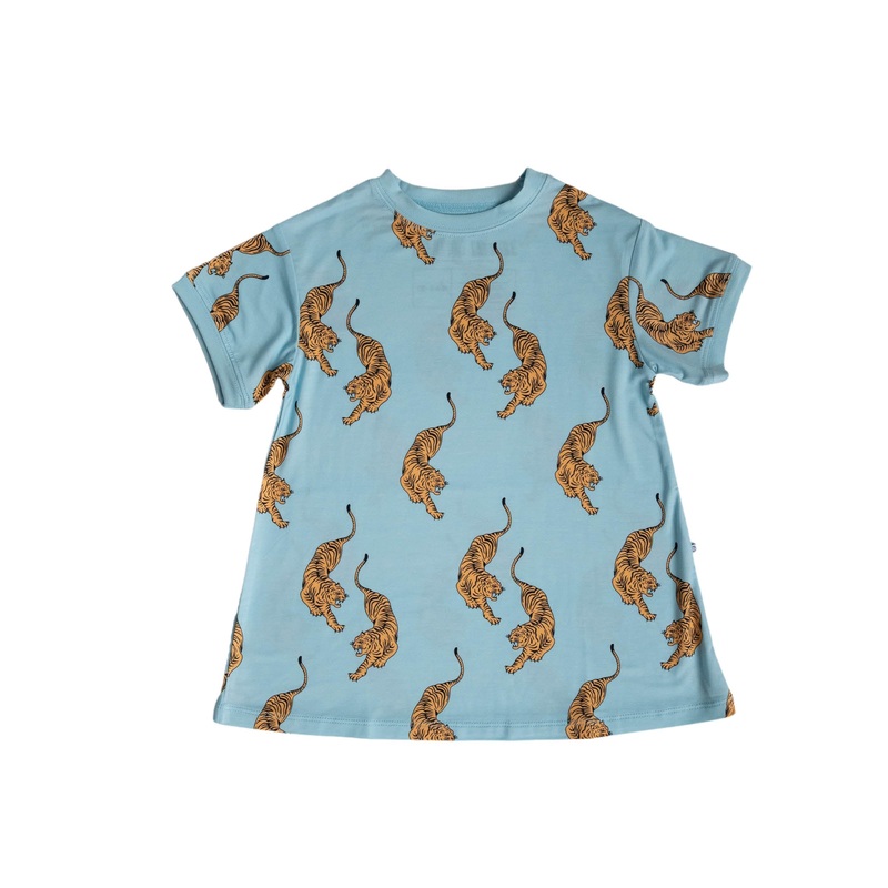 Tigers | T-Shirt Dress|18-24M|2/3T|4/5T|6/7Y|8/9Y