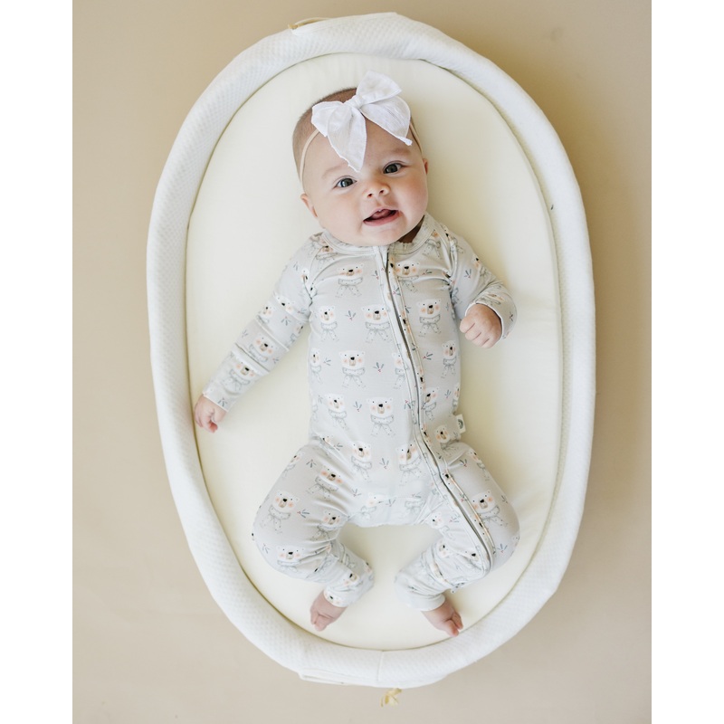 Beary Sleepy Zippy Romper|Newborn|0-3 months|3-6 months|6-9 months|9-12 months|12-18 months|18-24 months