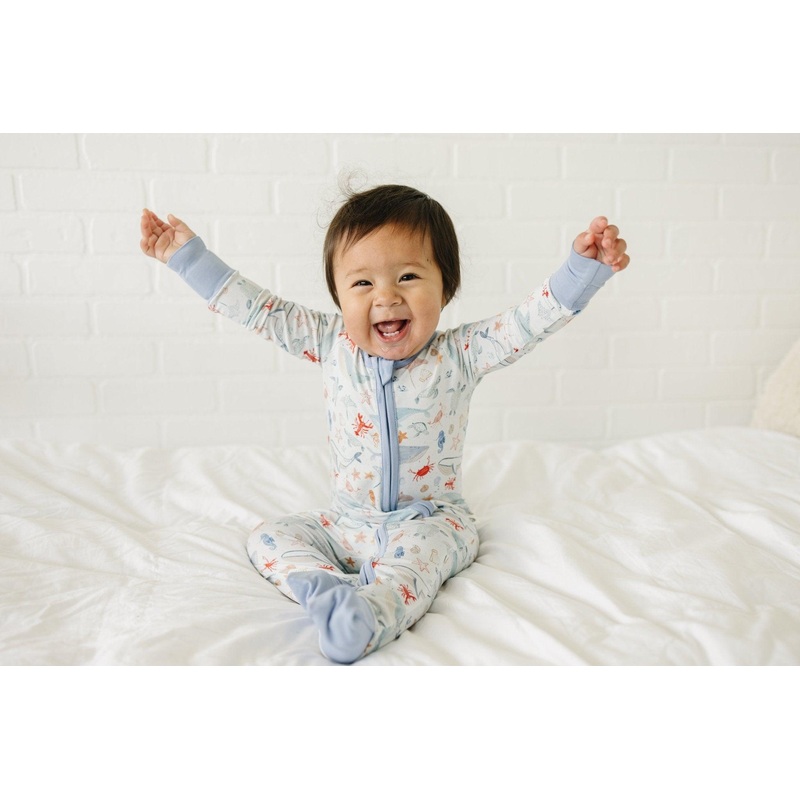 Coastal Cutie Modal Zippy Romper