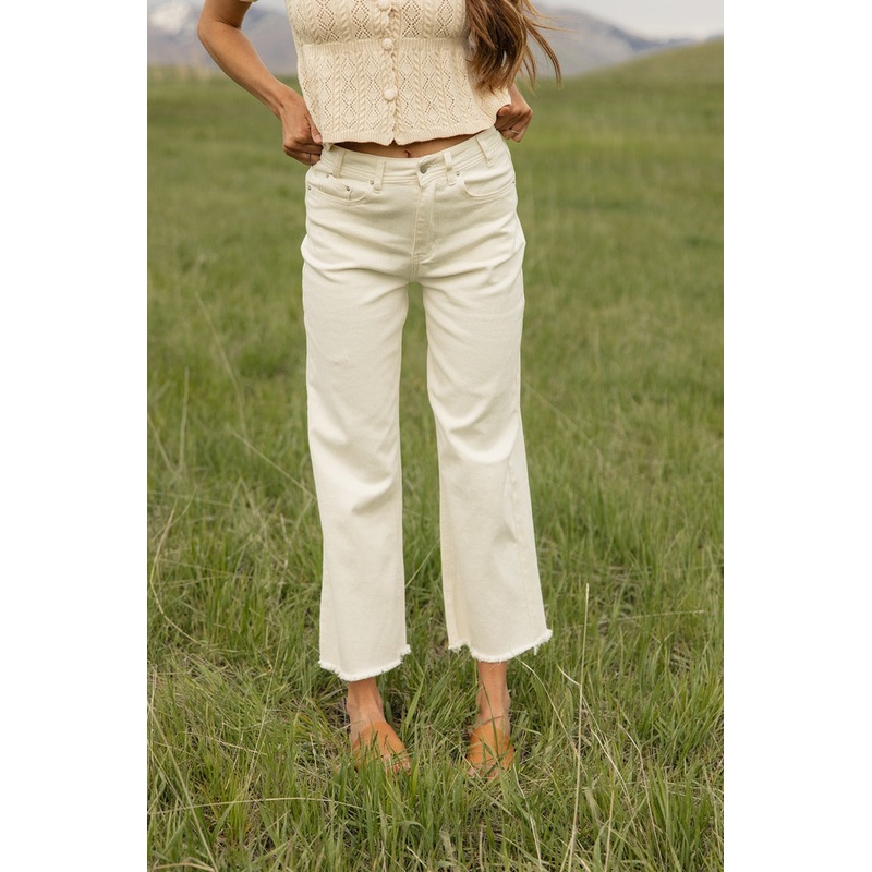 Colman Wide Leg Pants|Ivory|Chocolate|S|M|L|XL