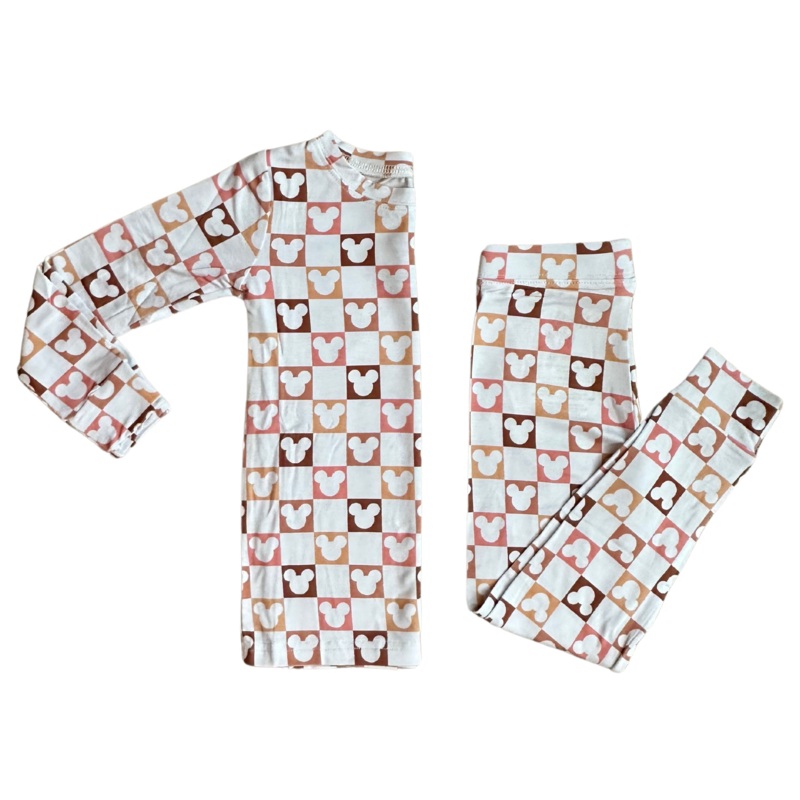 Mouse Checker (pink) | Set|2T|3T|4T|5/6T|7/8|9/10