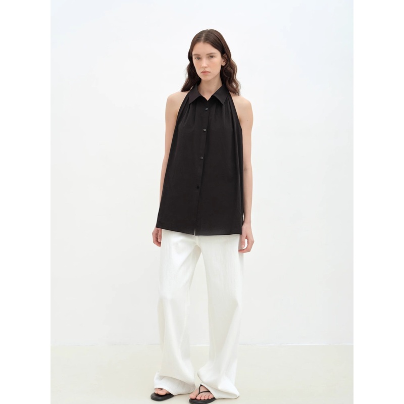 Poland Island Top|S4-6|M8-10|L12-14|Black|Blue