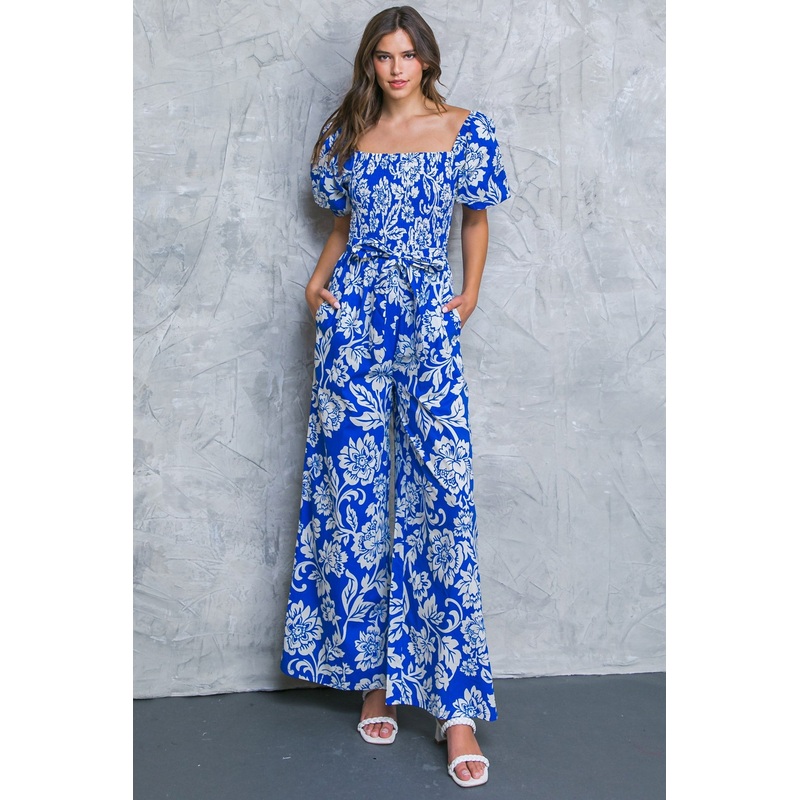 SOMEONE YOU LOVED WOVEN JUMPSUIT