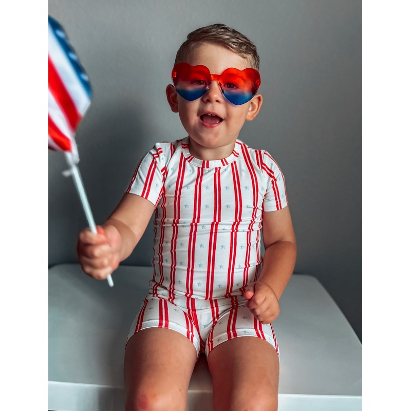 Stars & Stripes 2pc Bamboo Pajamas