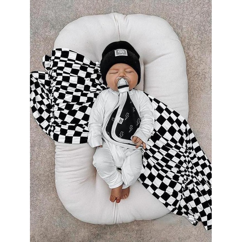 WHITE  BAMBOO  ZIPPIES|Preemie|Newborn|0/3m|3/6m
