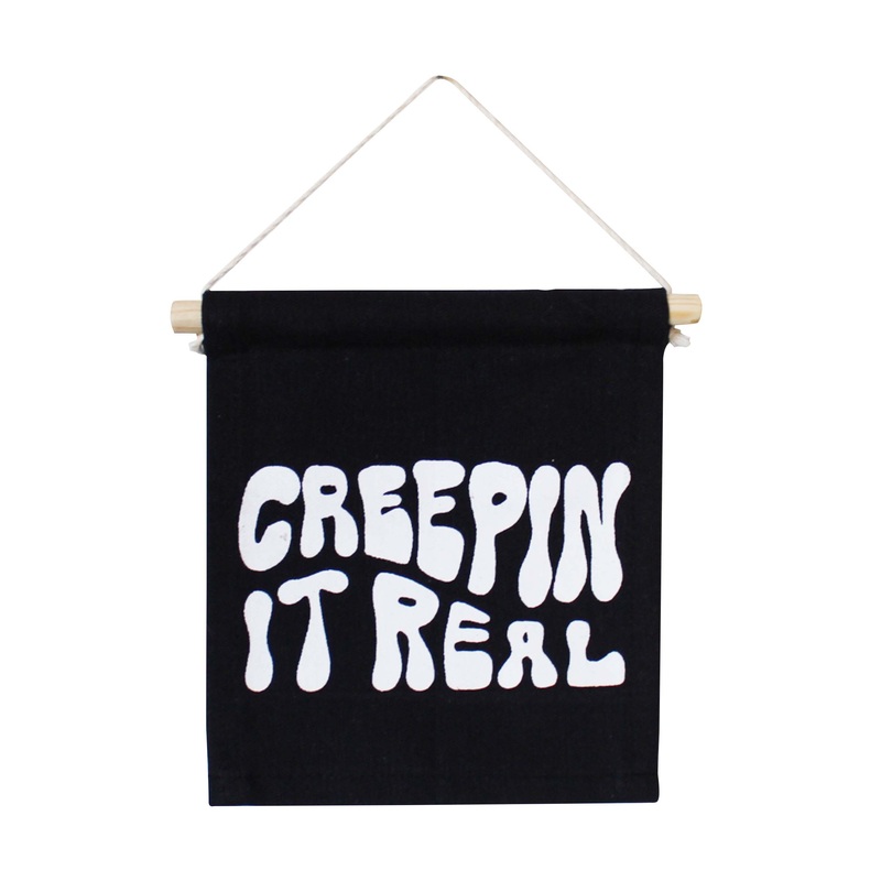 creepin’ it real hang sign