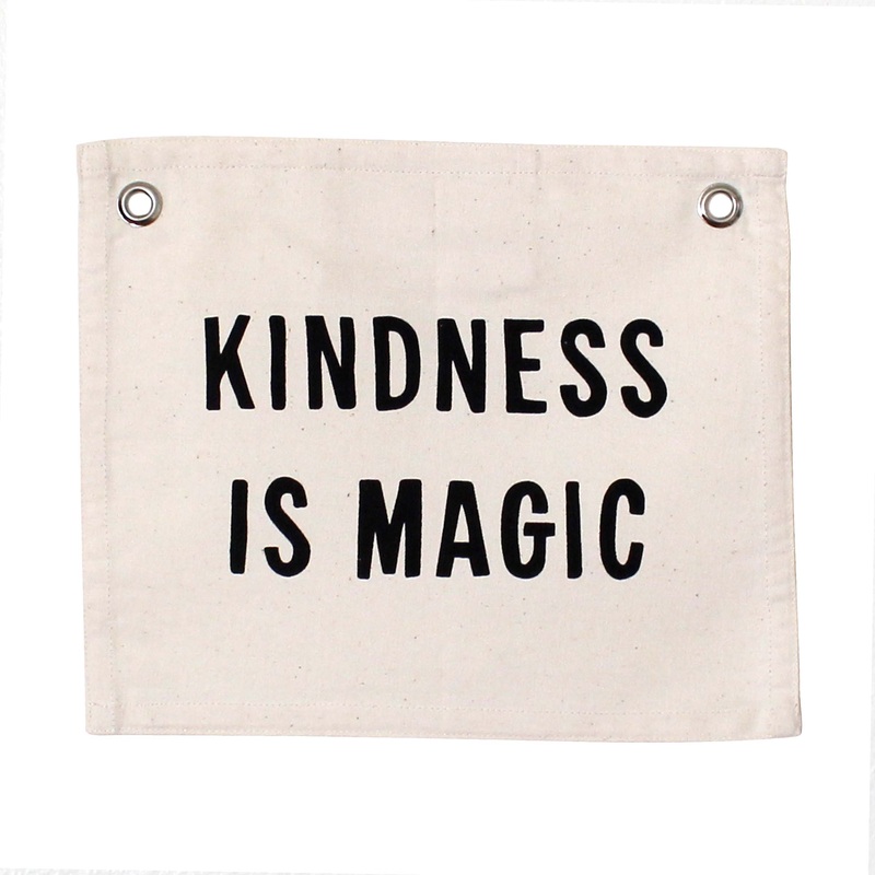 kindness is magic banner – natural