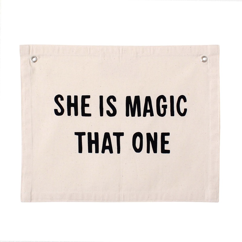 she is magic banner|Peach|Natural