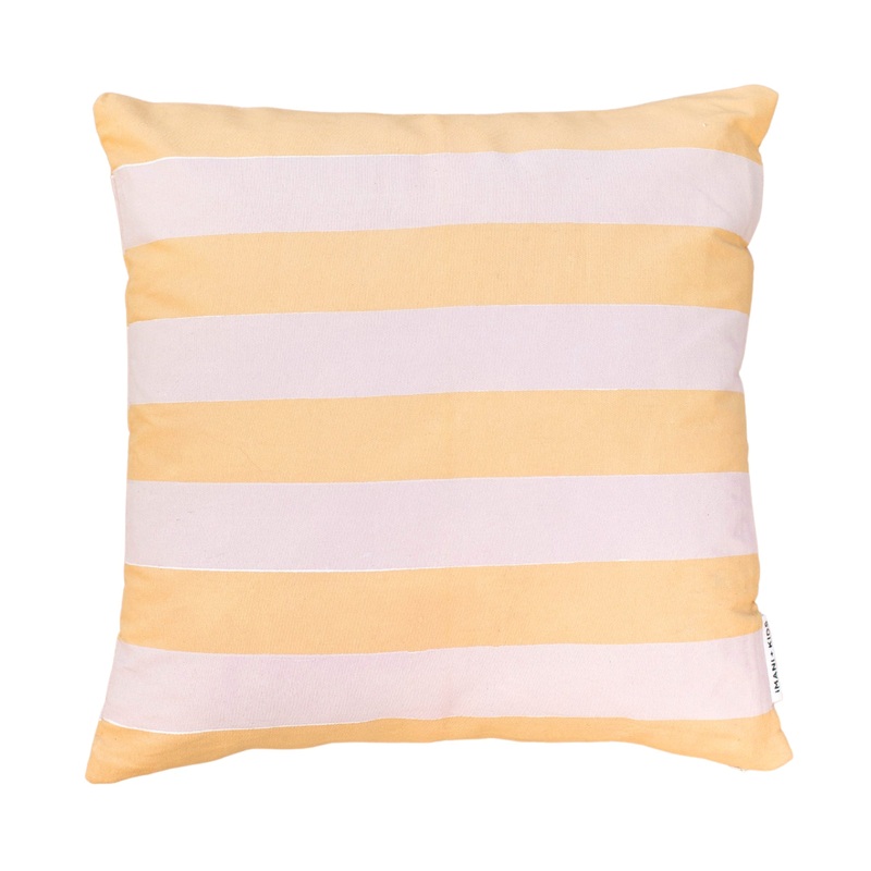 striped pillow cover|rust / blue|rust / pink|peach / pink