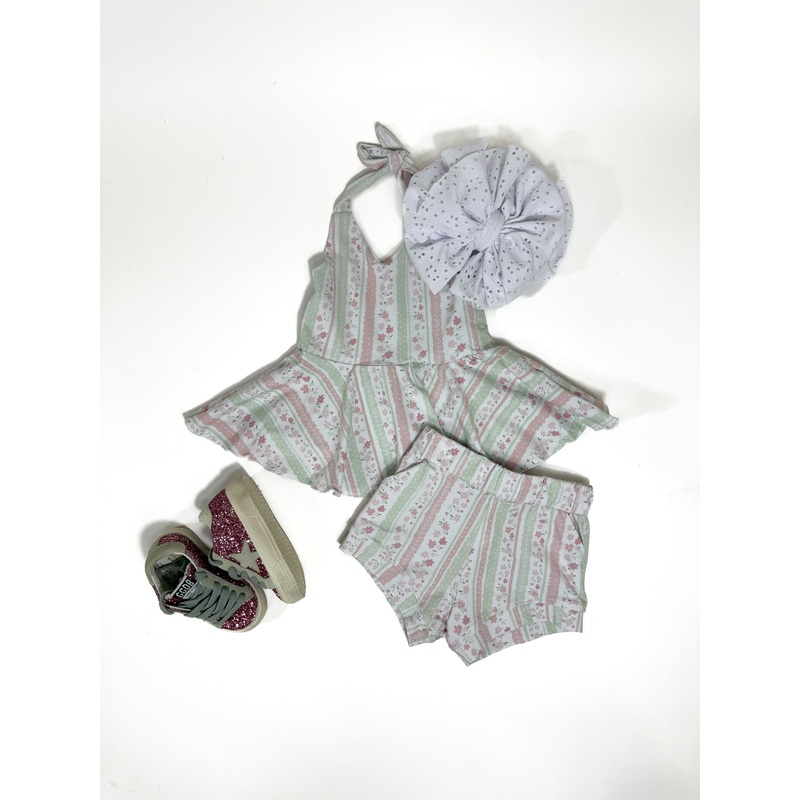 Pink Floral Peplum Set|0/3 months|3/6 months|12/18 months|18/24 months|3t|4t