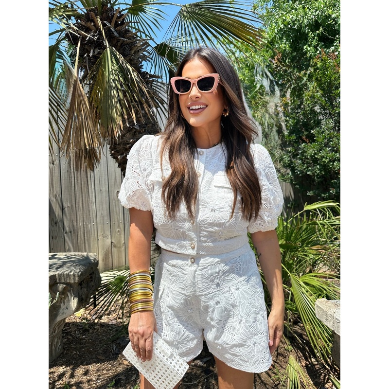 Polly White Set|XS|S|M|L|XL|White