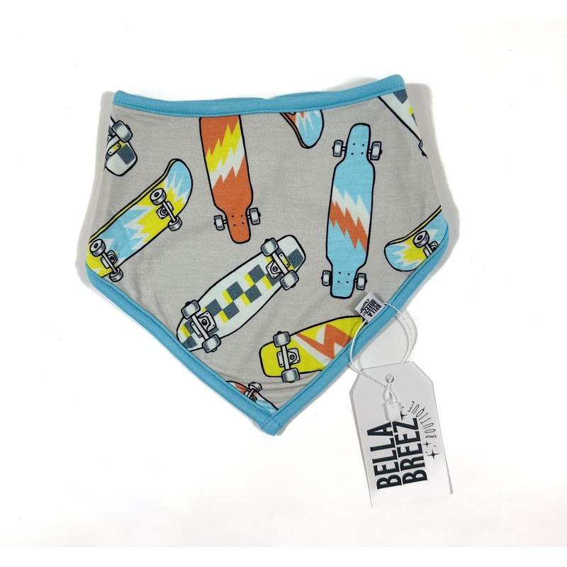 Skater Boy Bamboo Bib