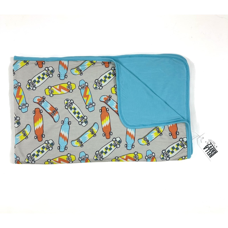 Skater Boy Bamboo Blanket