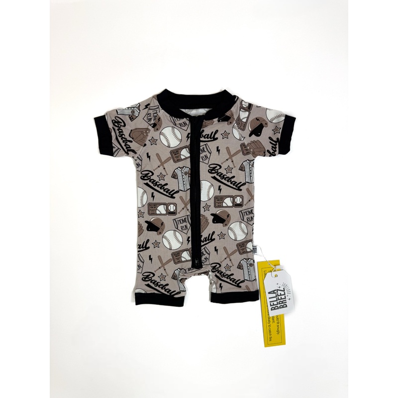Game Day Bamboo Shortie Romper