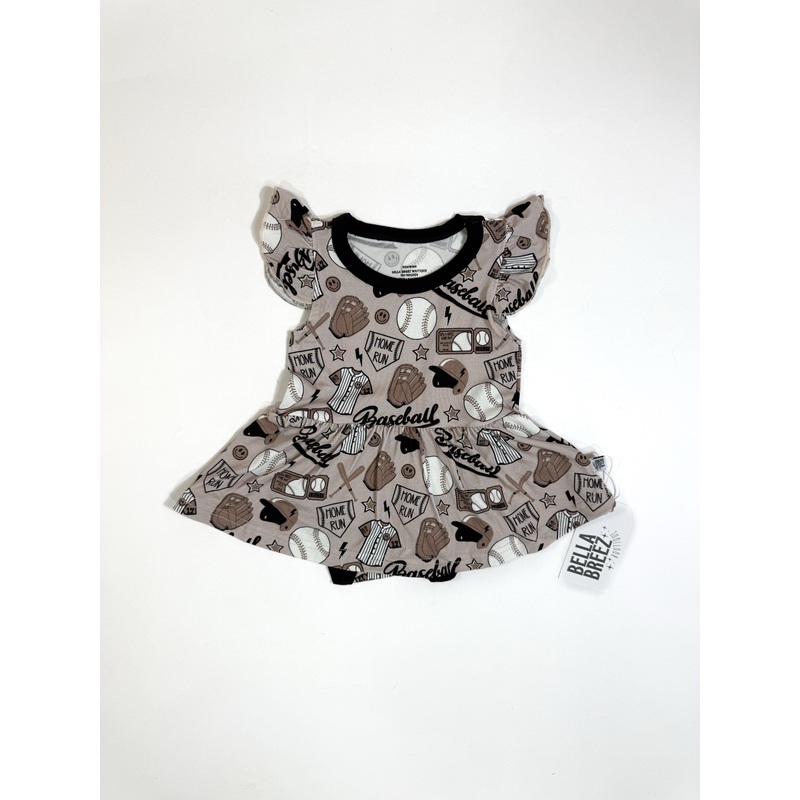 Game Day Bamboo Skirted Romper