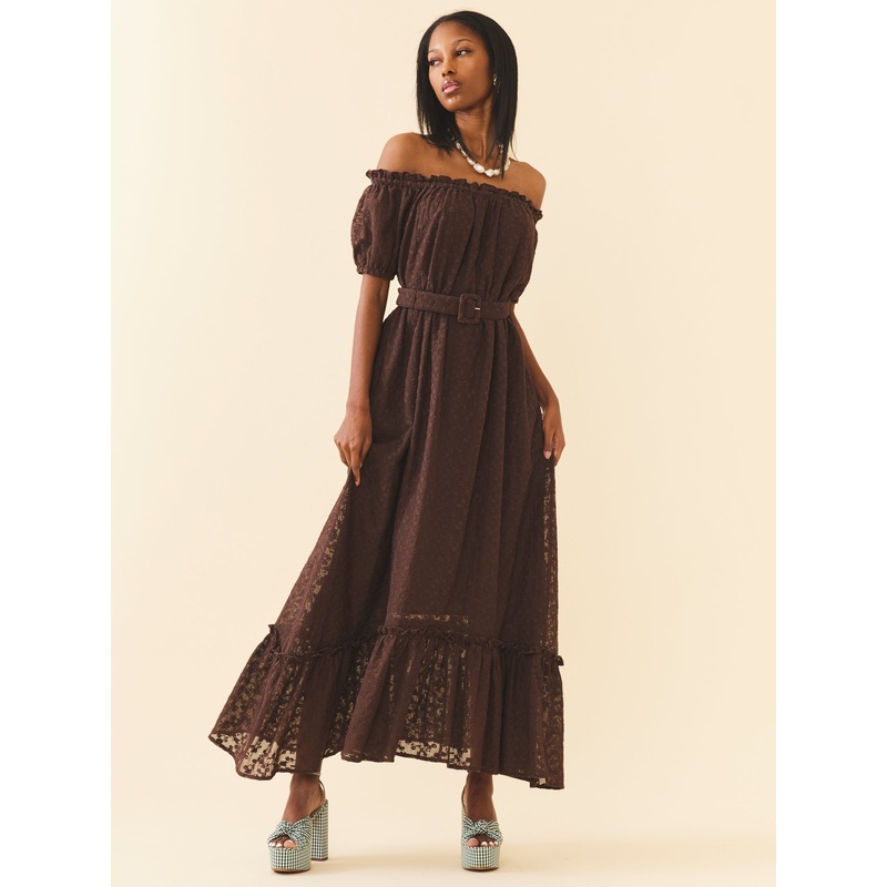 Luna Dress|XX-Small|X-Small|Small|Medium|Large|X-Large|XX-Large|Chocolate Martini