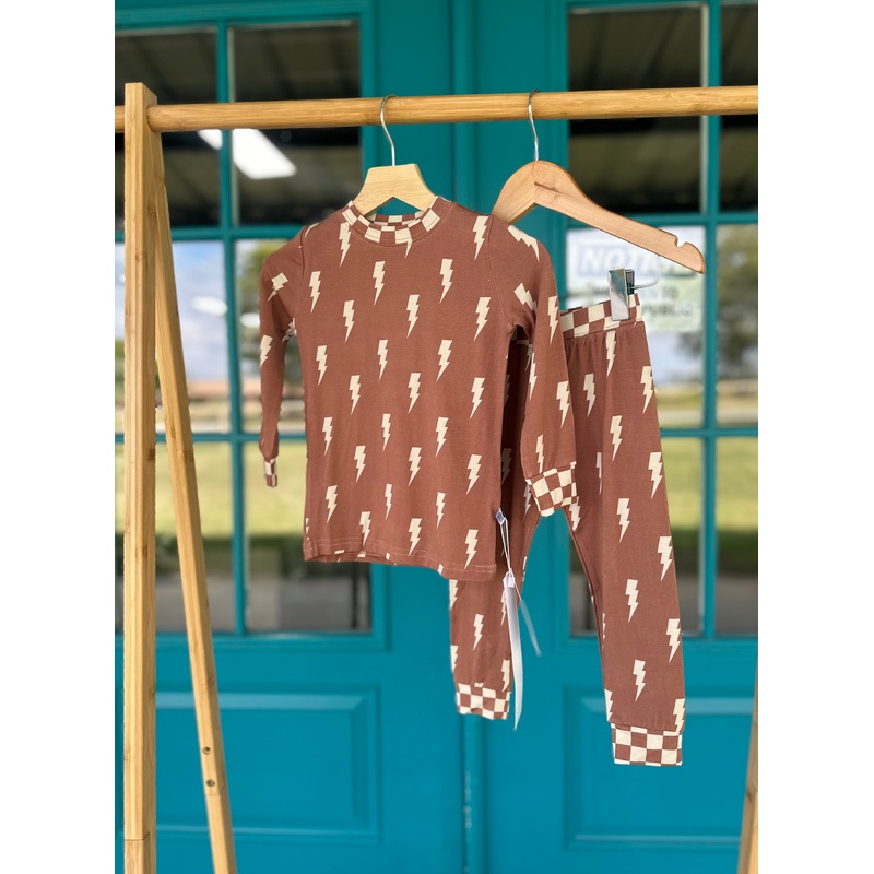 Rust Bolts Bamboo Set|18/24 months|2 years|3 years|4 years|5 years|6 years|8 years