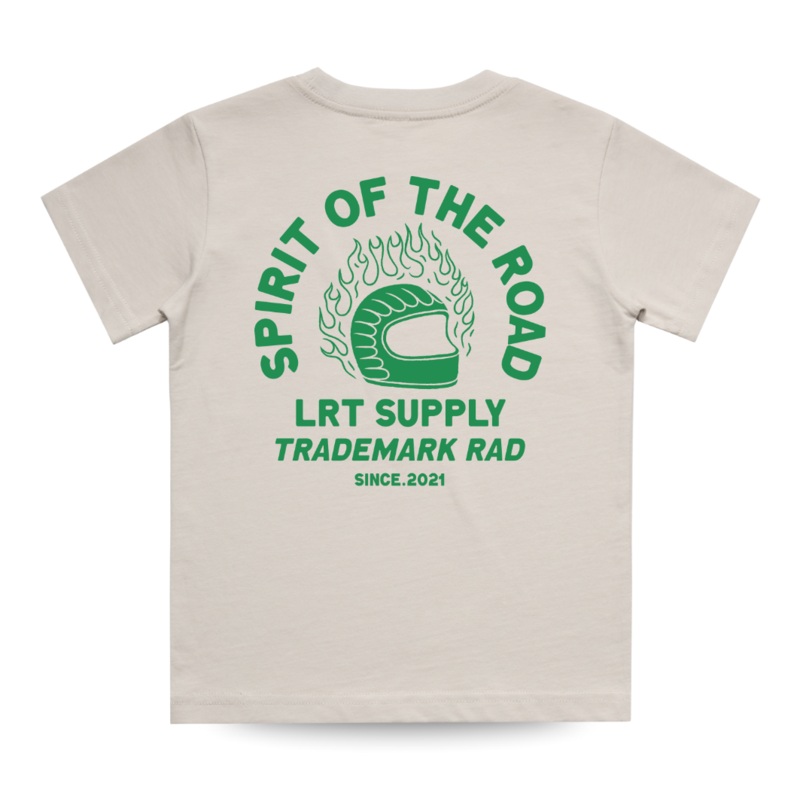 THE SPIRIT RIDER TEE – BONE|2/3T|3/4T|5/6T|7/8Y|9/10Y