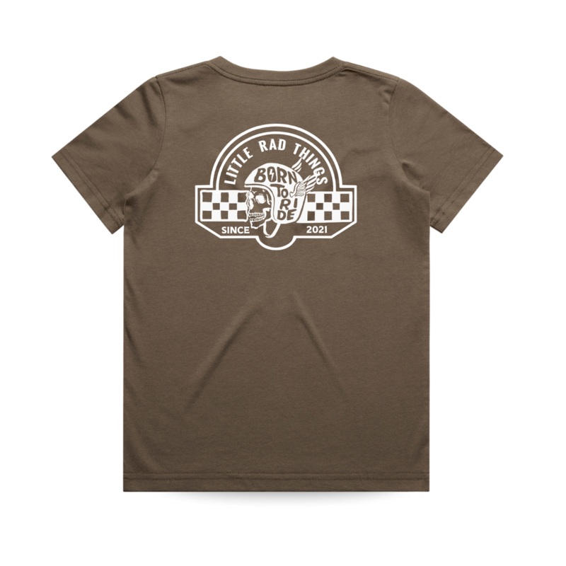 TIL DEATH DO WE RIDE TEE – WALNUT