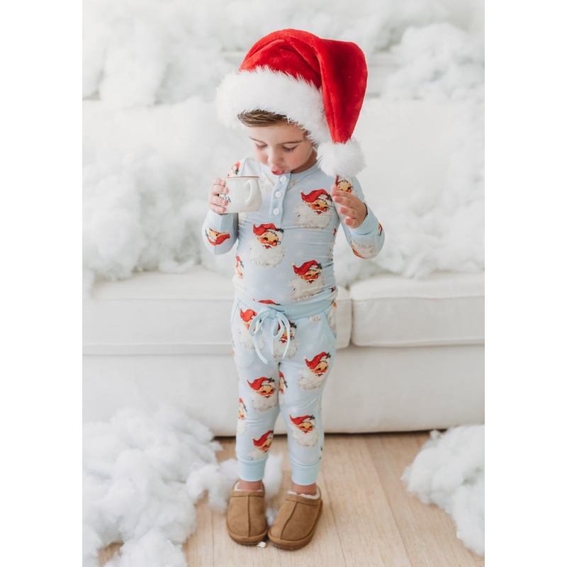 *PREORDER* Blue Vintage Santa Comfort Set